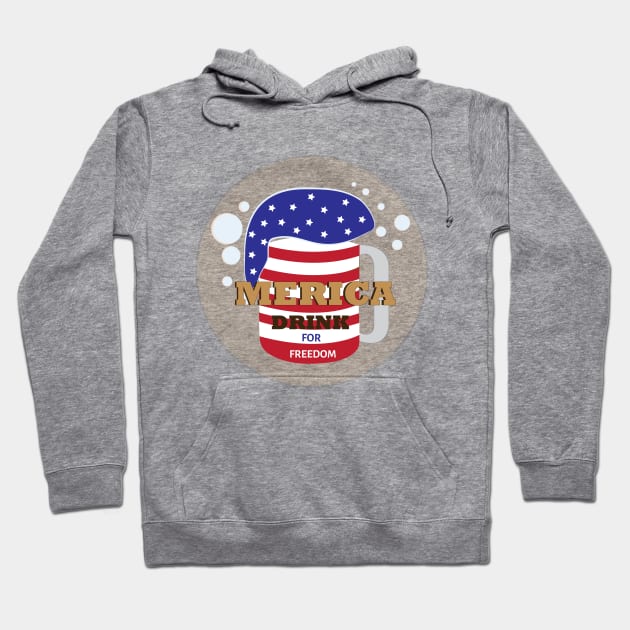 Merica Hoodie by dddesign